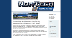 Desktop Screenshot of nortechfabrication.com